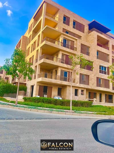 For sale a 3-room apartment in a prime location in Taj City Compound in front of Cairo Airport minutes from the Fifth Settlement and Heliopolis