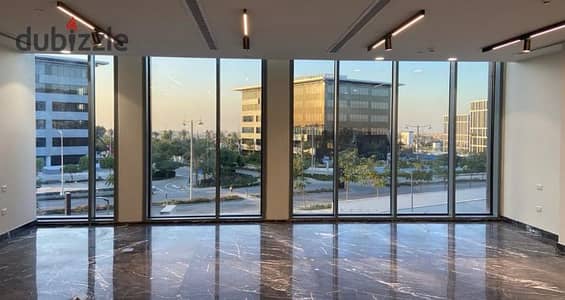 Administrative office 96m fully finished in Cairo Festival City in New Cairo