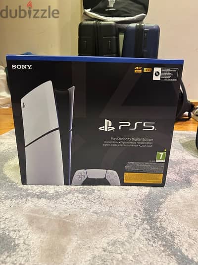 PS5 digital slim edition 1TB , new not opened yet