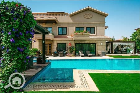 528 sqm stand villa for sale in Swan Lake Compound, Hassan Allam, in front of Al-Rehab