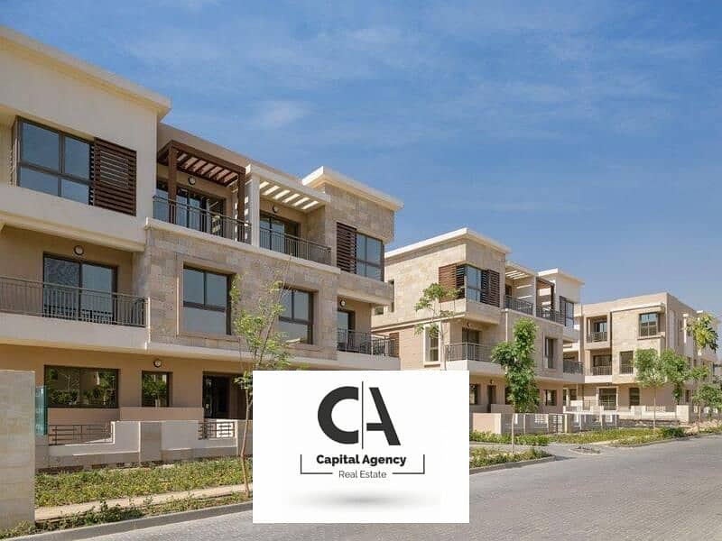 Apartment for sale in Sarai Compound by Misr city  Company with a 50% cash discount for the first time - installments available for up to 12 years 0