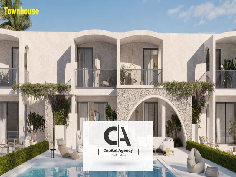 Fully finished chalet in Salt Ras El Hekma | With only 5% down payment | Direct view of the lagoon with a 20% cash discount with Tatweer Misr * Salt * 0