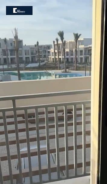 Fully Finished Pool View Townhouse In Marassi - North Coast For Sale Ready To Move