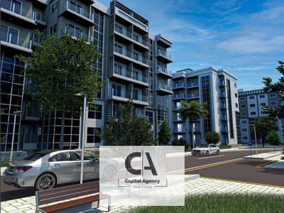 Apartment for sale ground floor | finished with A. c | With a very special discount and installments for the longest payment period In Rivali Compound