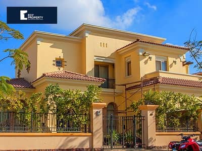 Lowest Price ! In Levana  Villa  Direct On Golf Ready To Move For Sale With Private Pool In Up Town Cairo. (Buy Now!!!)