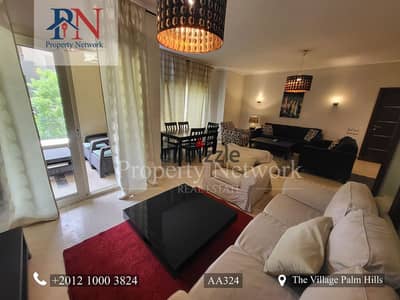 Luxury Apartment for Sale in The Village - Palm Hills, Fifth Settlement-New Cairo, Fully Furnished