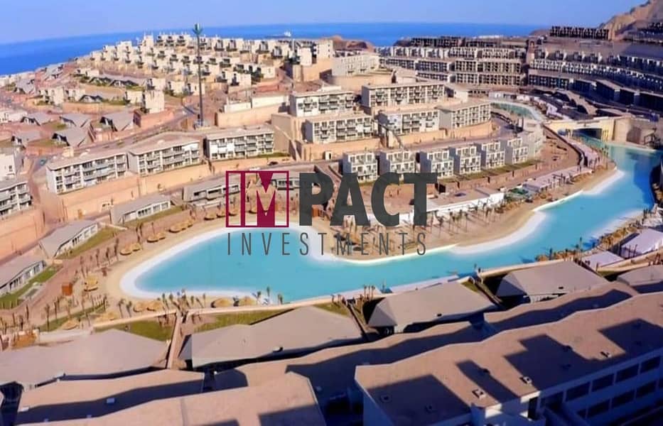 Receive an apartment in the most distinguished areas of Ain Sokhna, in Monte Galala, in installments over the longest repayment period 0