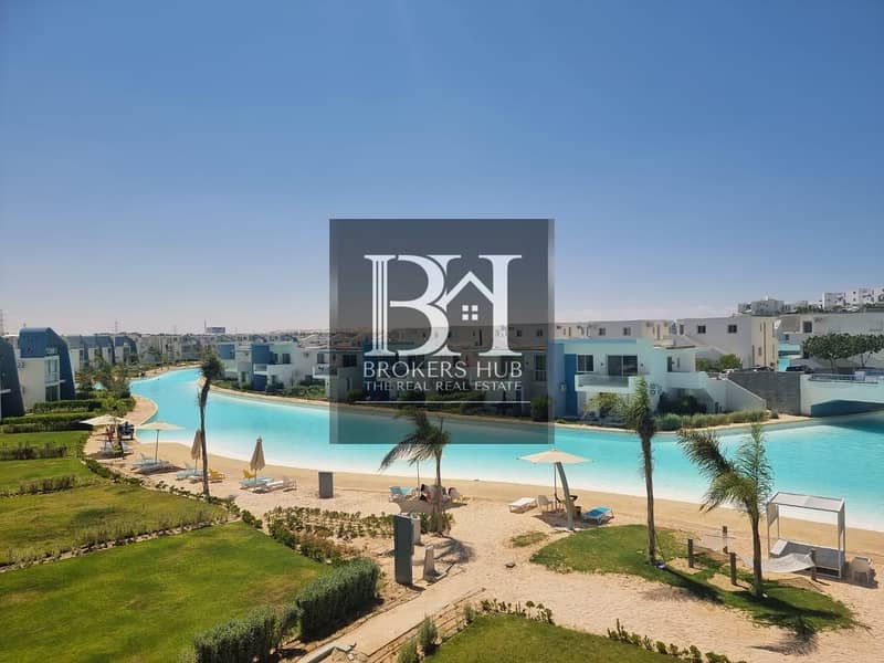 شاليه استلام فورى للبيع في فوكا باي الساحل الشمالي HOT DEAL Chalet Direct view on Crystal Lagoon for sale in Fouka Bay North Coast 0