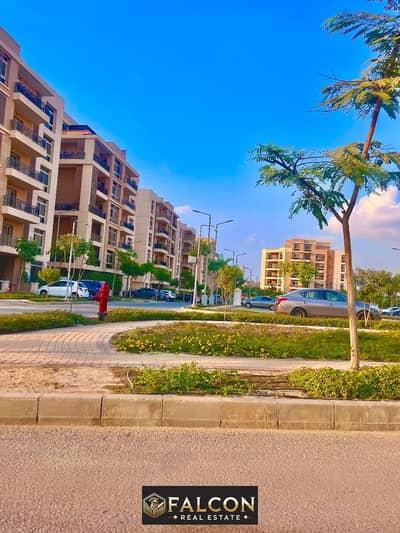 For sale 3 room apartment in front of Cairo Airport minutes from the Fifth Settlement and Heliopolis  prime location in New Cairo in front of Madinaty