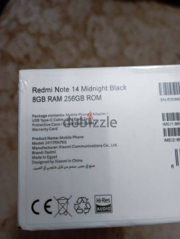 Redmi 14 جديد بالعلبة والتغليف استلام فوري بدون انتظار 2