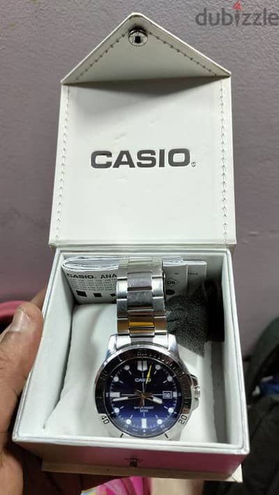 ساعة  casio mtp vd01 رجالي