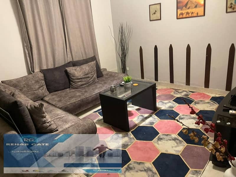 Furnished apartment for rent, 99 meters in Al-Rehab 2 0