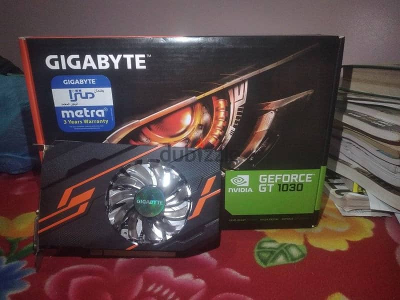 GT 1030 Gigabyte oc 2gb ddr5 0