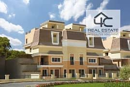 S Villa for sale 260m bahry at the lowest price view landscape ready to move prime location in Sarai Compound