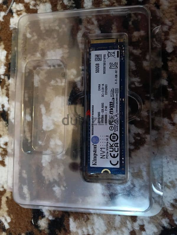 500 gb M2 NVMe PCIe 0