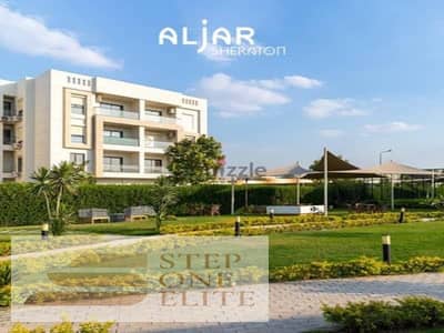 Apartment for sale (fully finished + air conditioners + kitchen) next to City Center Almaza. Down payment 15% as shown in the ad