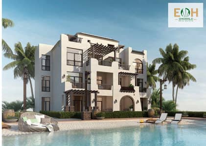 Chalet in Sahl Hasheesh, the most prestigious area in Hurghada, with an area of ​​57 meters