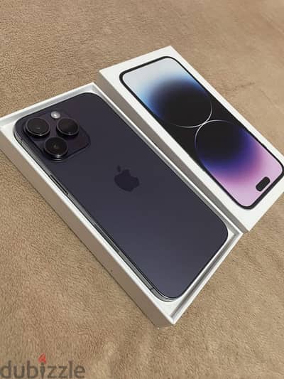 Apple Iphone 14 pro max Dual Sim 256GB Deep Purple 87%b