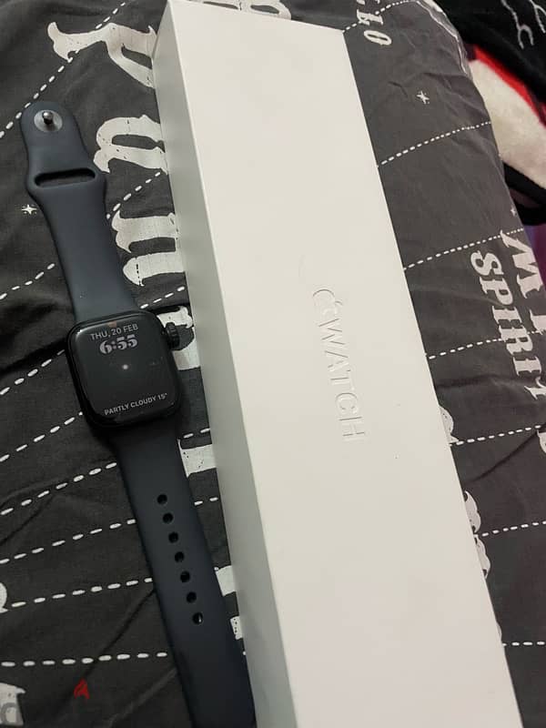 Apple watch series 7 41mm midnight aluminum 3