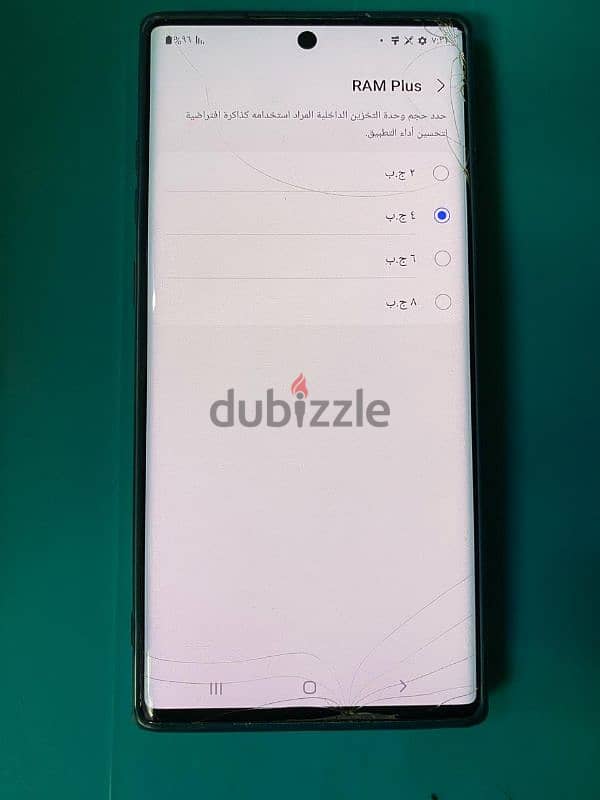 Samsung Note 10 plus اعلي نسخه 9