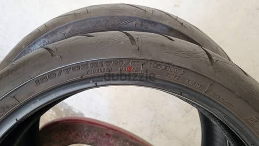 Motorcycle tires bridgestone s21