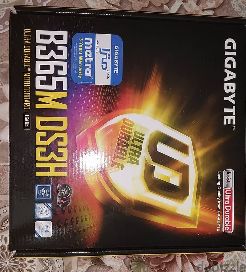 I5 9400F + B365M DS3H (CPU + Motherboard) 2