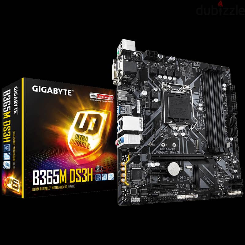 I5 9400F + B365M DS3H (CPU + Motherboard) 1