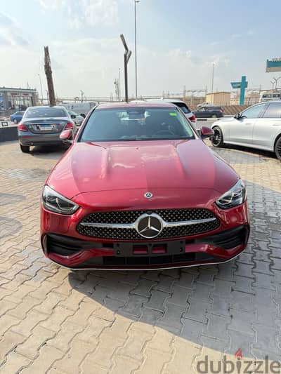 مرسيدس بنز سي 180 2022 Mercedes C180 AMG kit استيراد لم ترخص