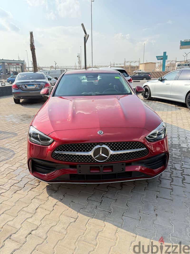 مرسيدس بنز سي 180 2022 Mercedes C180 AMG kit استيراد لم ترخص 0