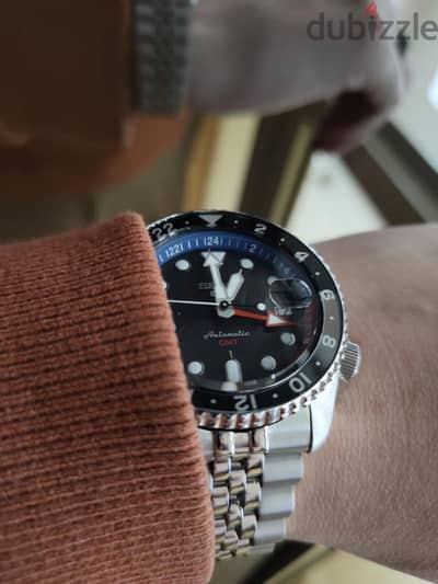 Seiko 5 Automatic GMT   سيكو أتوماتيك غطس زيرو لم تستخدم