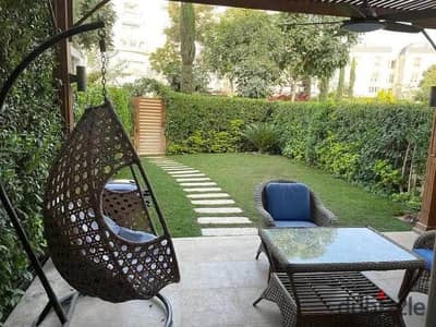 For quick sale, ground floor apartment in garden for sale, immediate delivery In the compound  Mountain View ICity New Cairo 