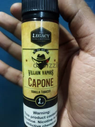 بريميوم ليكويد Five pawns villian capone vanilla tobacco