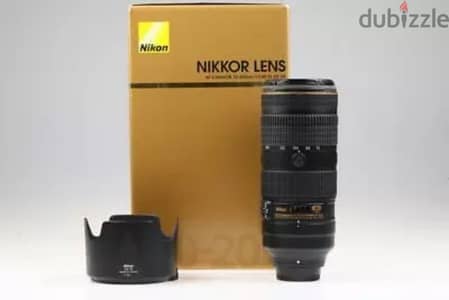 70-200 F2.8 FL ED VR nikon  احدث اصدار