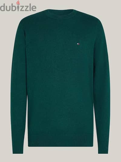 Tommy Helfiger Crew Neck Jumper with Cashmere