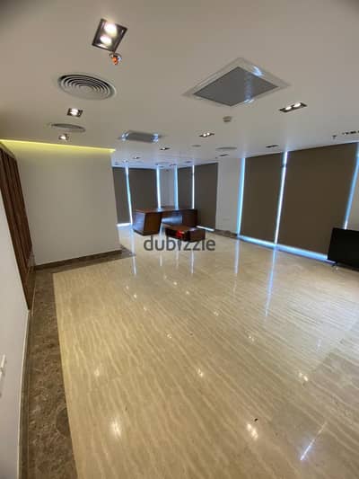 For rent, a fully finished administrative building with air conditioners private entrance and elevato 700m 3 floors office in Sheikh Zayed headquarter