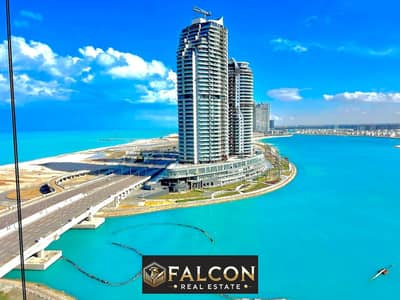 First Row Sea View Hotel Apartment  170m For Sale In Alamein Towers North Coast With Installments Up To 10 Years