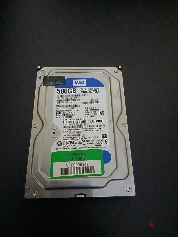 hard disk, Western digital 500gb 1