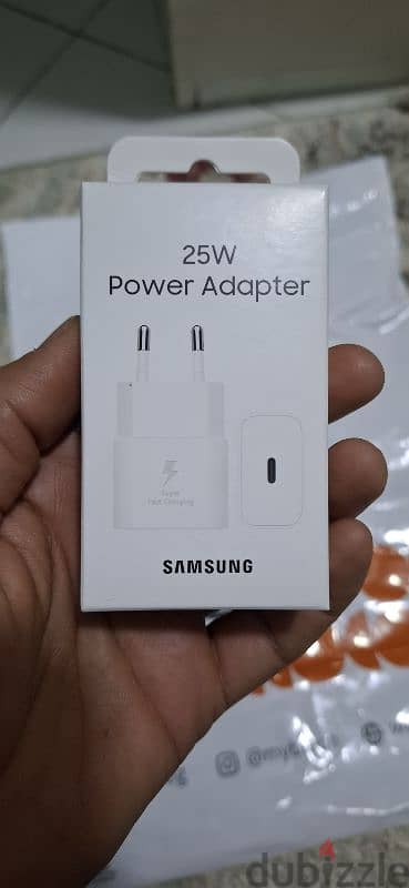 شاحن samsung 25w original