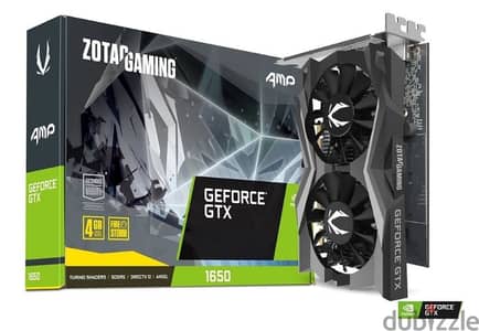 ZOTAC Gaming Nvidia GeForce GTX 1650 AMP 4GB GDDR5