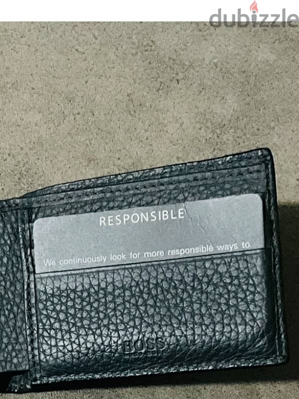 HUGO BOSS-Wallet with flap Classic Grained Black 1