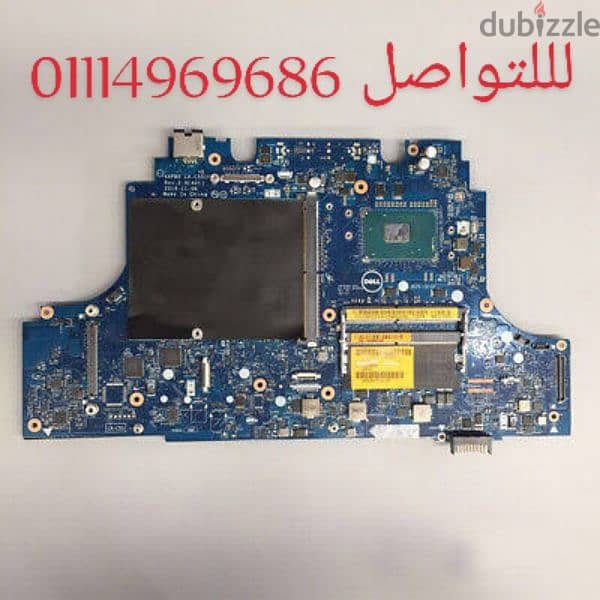 بوردة DELL precision 7710 Cor i7 للاب توب 0