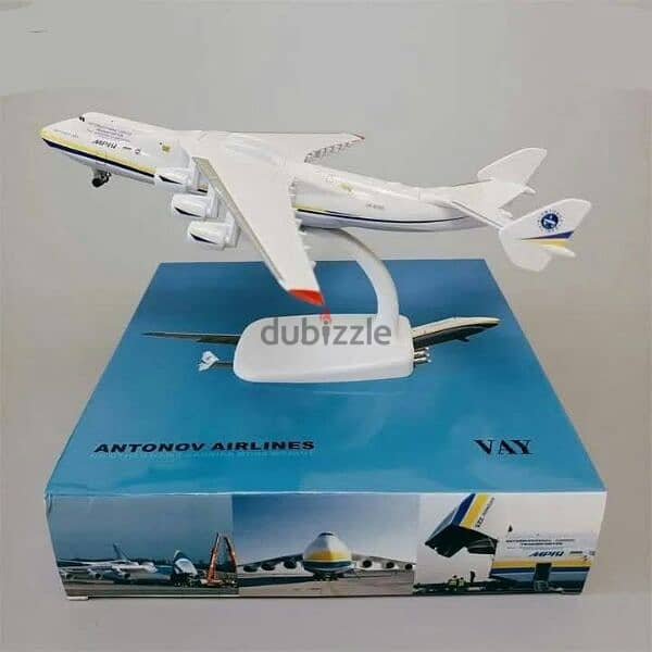 antonov 225 cargo model aviation 20cm diecast 2