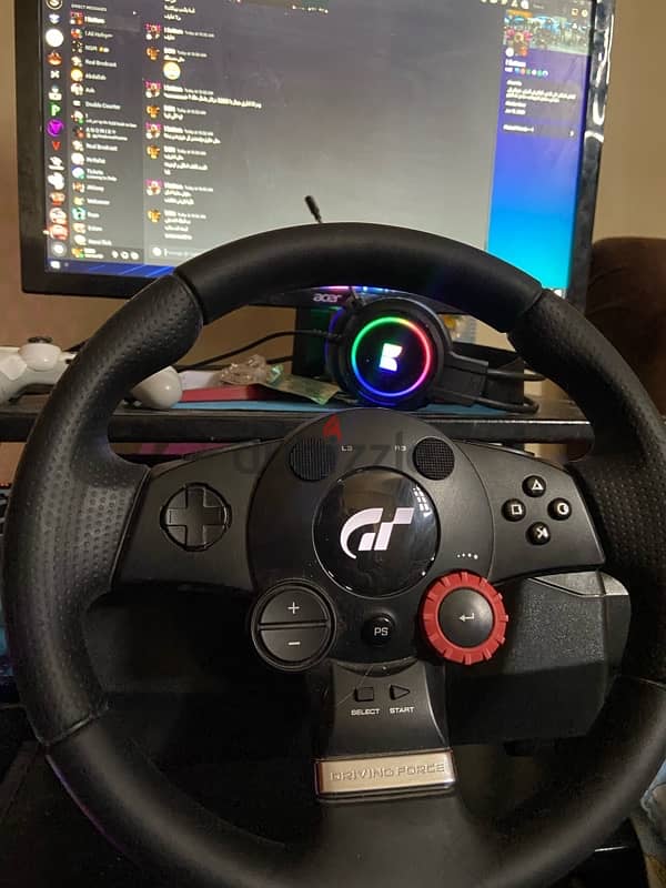 logitech driving force gt دركسيون لوجيتيك لفتين ونص 0