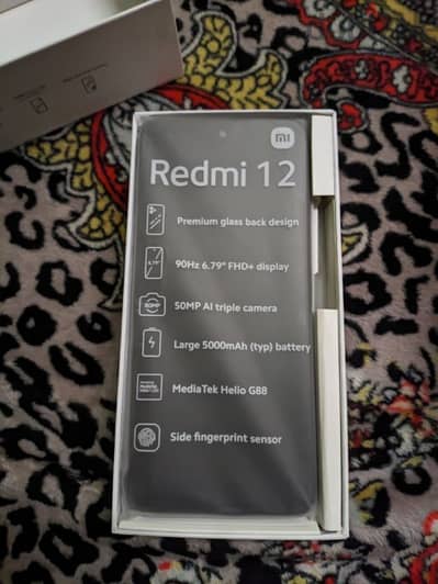 Redmi 12 8/256gb Midnight Black