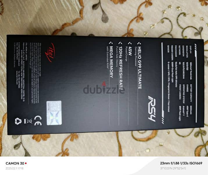 itel rs4 black وارد السعودية 1