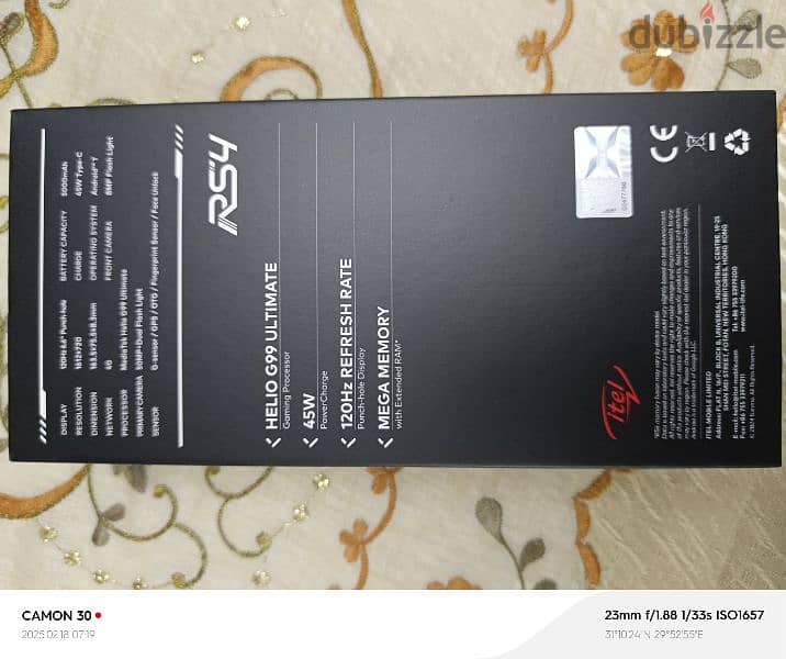 itel rs4 black وارد السعودية 9