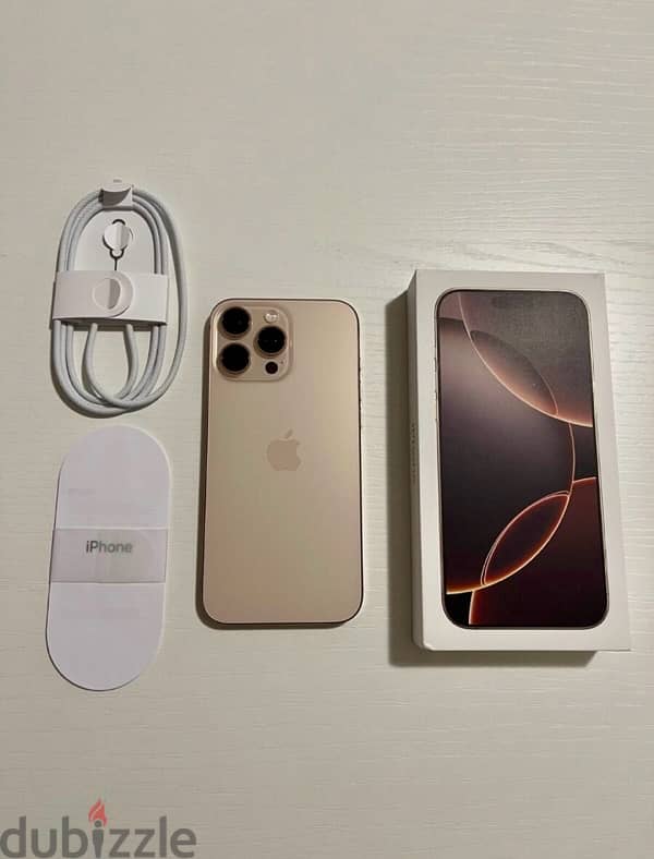 iPhone 16 Pro MAX 256G (ZA) DualSim Desert Titanium Used few Days 0