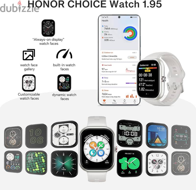 ساعة هونر HONOR Choice Smartwatch - متبرشمة 3