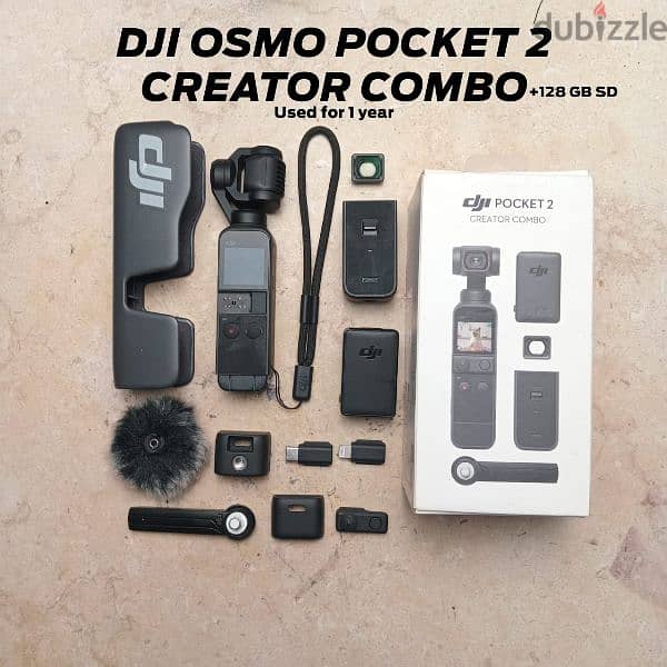 DJI OSMO POCKET 2 CREATOR COMBO 4K/60fps 0