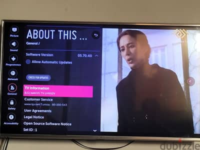 LG webos tv lh602v شاشة سمارت